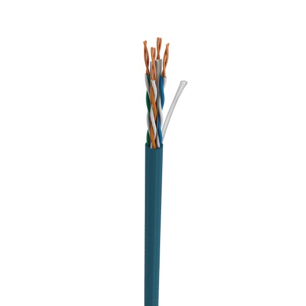 Cable UTP categoría 6, 4 pares, azul, metro. 66446815T Condumex