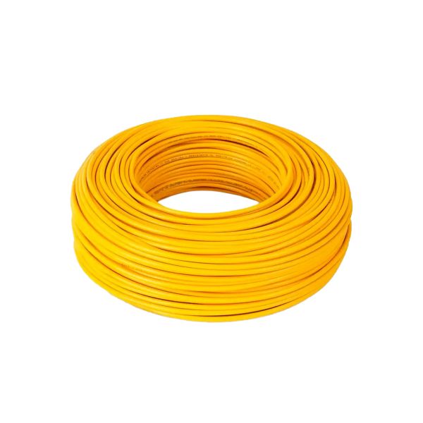 Cable THW-LS calibre 10, amarillo, carrete de 1000 mts. CTHW-10CAM Condumex