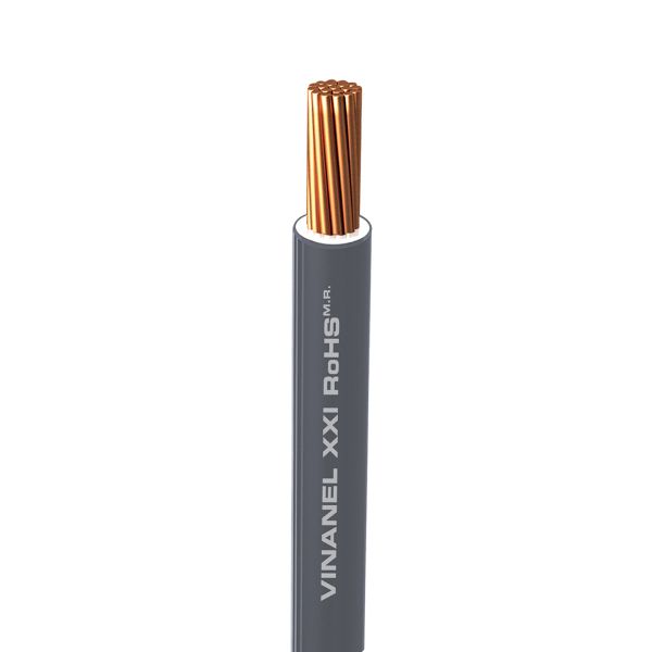 Cable THW-LS calibre 14, gris, carrete de 1000 mts. CTHW-14CG Condumex