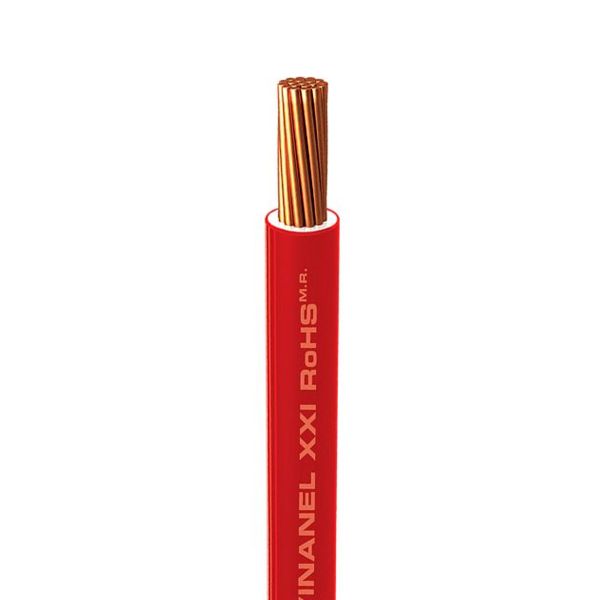Cable THW-LS calibre 2, rojo, carrete de 500 mts. CTHW-2CR Condumex