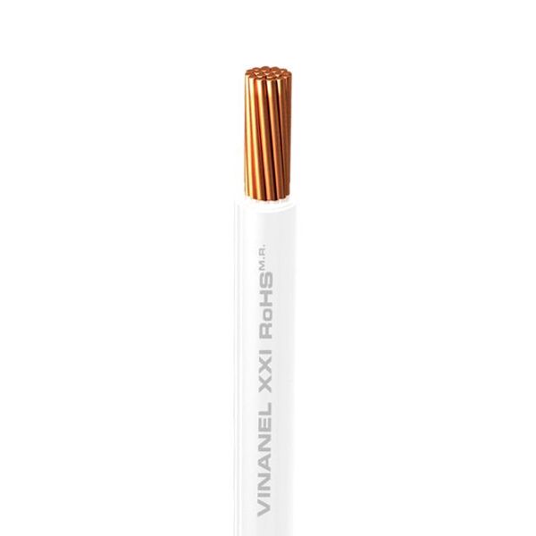 Cable THW-LS calibre 4, blanco, carrete de 500 mts. CTHW-4CB Condumex