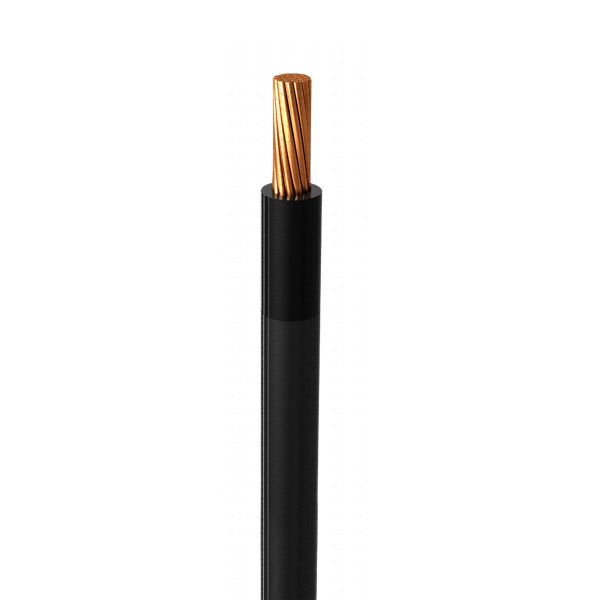 Cable THW nylon calibre 3/0, negro, metro. CTHWN-3/0TN Condumex