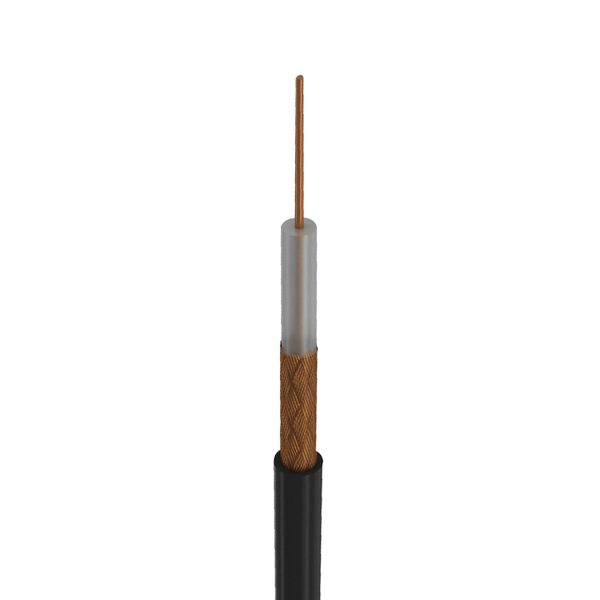 Cable coaxial calibre 23, malla 80%, metro. RG-59 Condumex