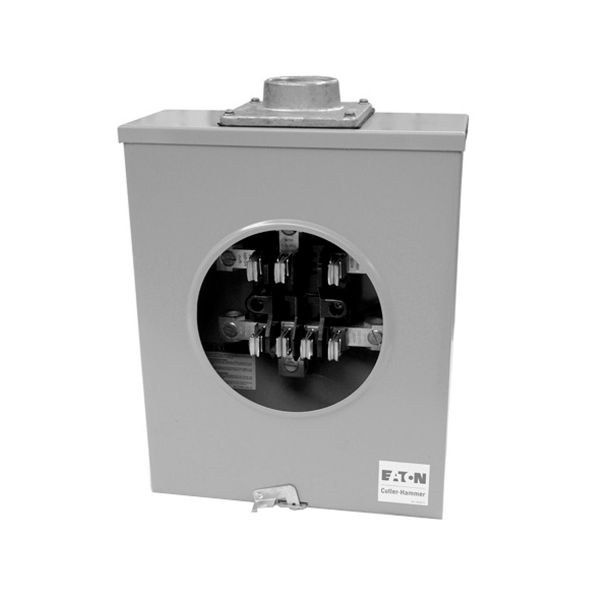 Base para medidor, trifásico, 7 C/KBM, 200 A, sin cople. CHM3200 Eaton