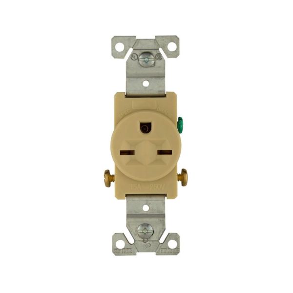 Contacto sencillo individual, 15 A, marfil. 816V-BOX Eaton