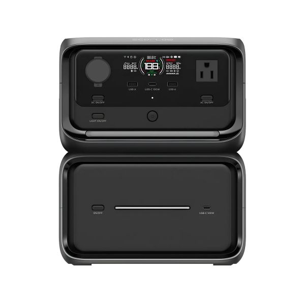Estación de energía portátil River 3 Max Plus, 858Wh. ECO-RIV3MPL Ecoflow