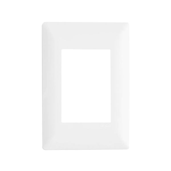 Placa de 3 ventanas, blanco. E913BN3 Estevez