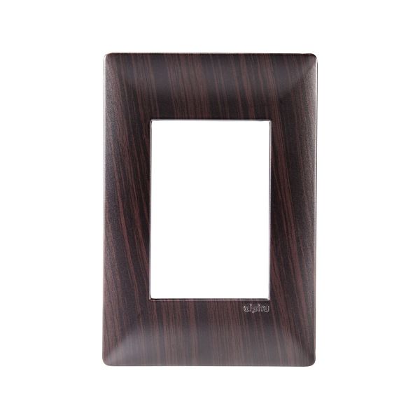 Placa de 3 ventanas, wengué. E913WGE Estevez