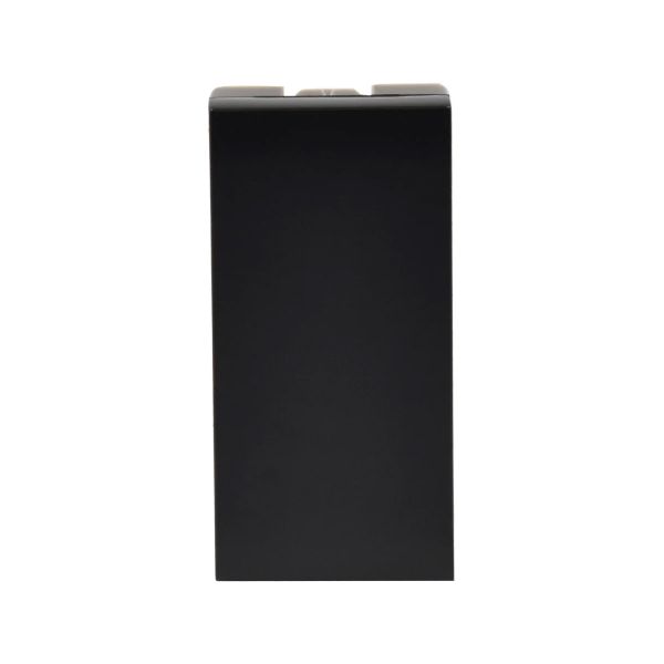 Interruptor sencillo de escalera, 16 A, negro. N0102-NG Estevez