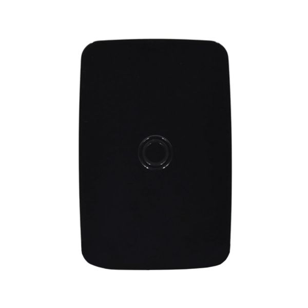 Placa ciega, negro. N0370-NG Estevez