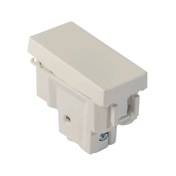 Interruptor sencillo piloto, blanco. N1101.3-BL Estevez