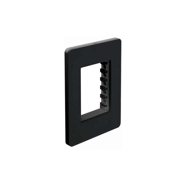 Placa de tres módulos. N1373-NS Estevez