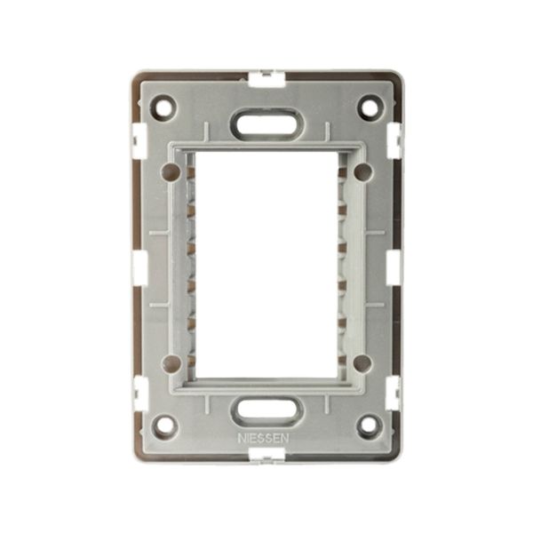 Chasis gris plata, 115 x 80 mm. N1373.9-GP Estevez