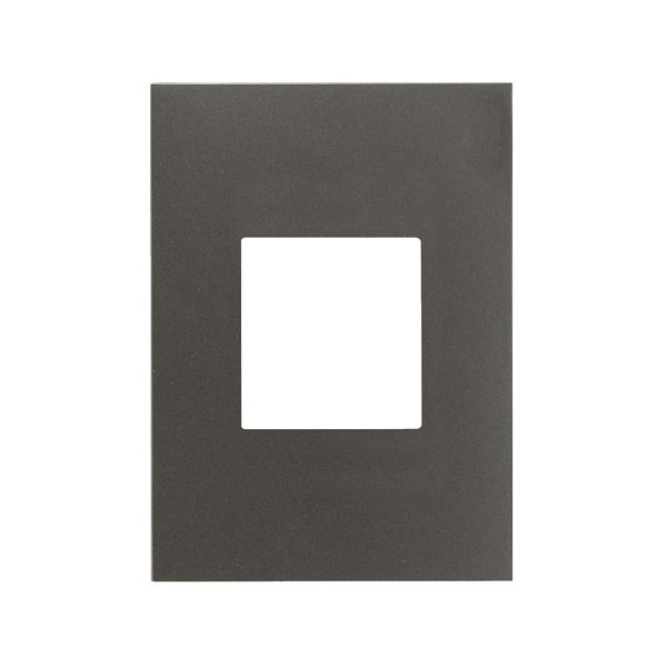 Placa de 2 módulos, 117 x 85 mm, antracita. N2472-AN Estevez