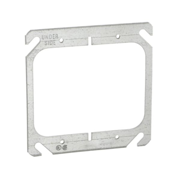 Cubierta cuadrada de 4", para 2 dispositivos, plana. 791 Hubbell