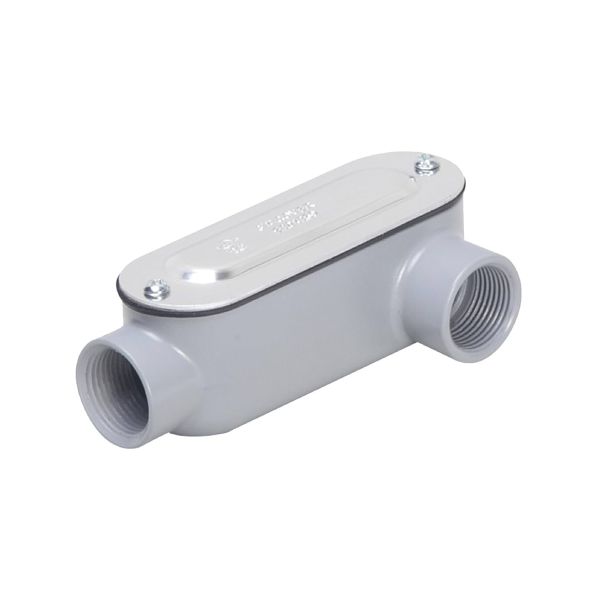 Condulet, cuerpo de conducto rígido tipo LL de 1-1/2". RLL150 Hubbell