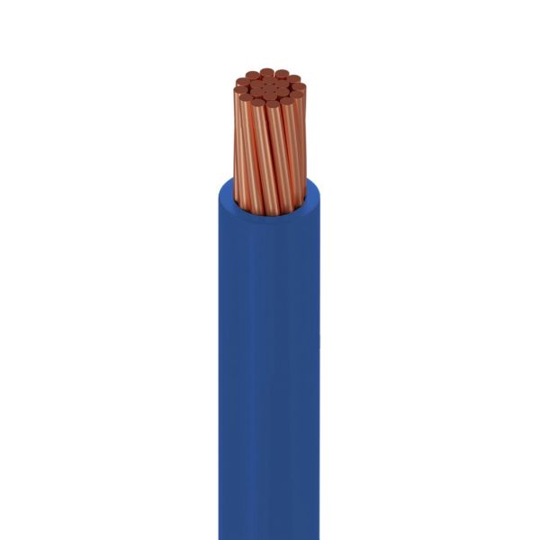Cable THW-LS calibre 10, azul, caja de 100 mts. CTHW-10A Indiana