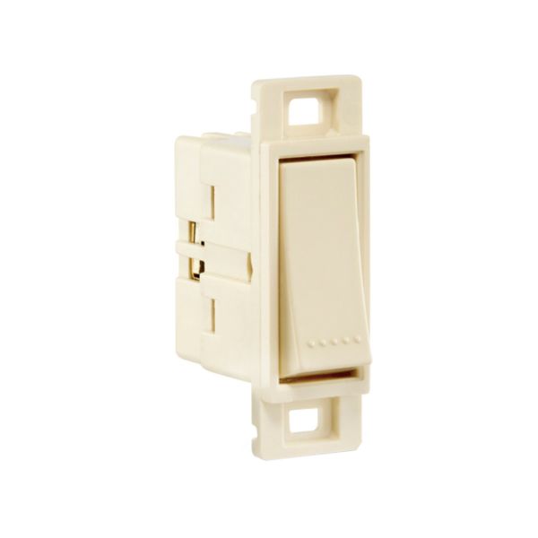 Interruptor sencillo, 127 V, marfil. AE-254 Iusa