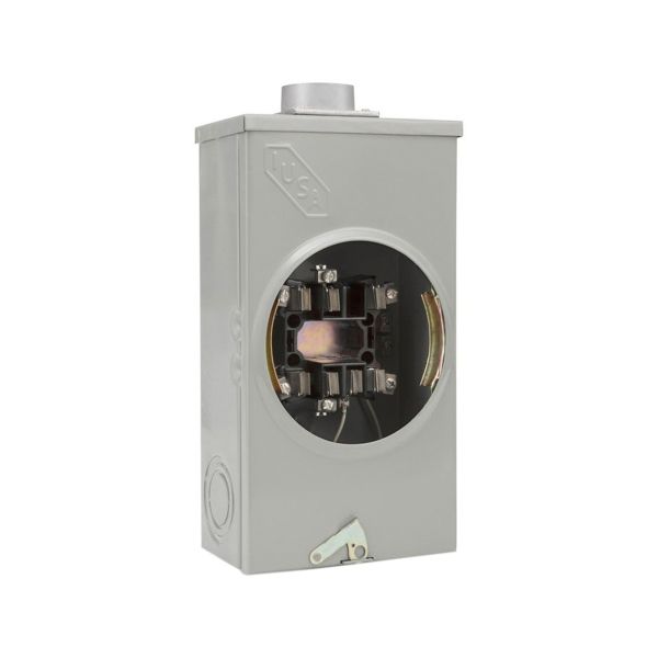 Base cuadrada para medidor, 7 terminales. BW-7T Iusa