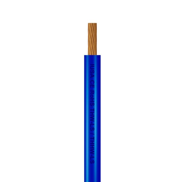 Cable THW-LS calibre 12, azul, carrete de 500 mts. CTHW-12CA Iusa