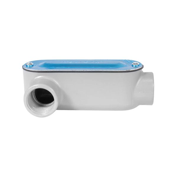 Conexión condulet ovalada tipo LR, 1". LR-33 Iusa