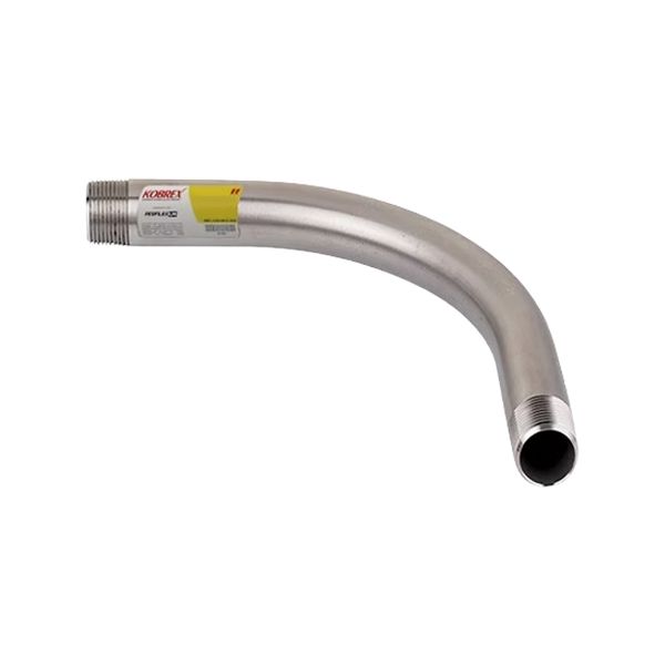 Codo galvanizado de 4", 103 mm. CDEA102 Kobrex