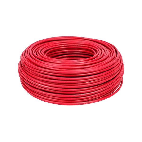 Cable THW-LS calibre 4, rojo, rollo de 100 mts. CTHW-4R Kobrex