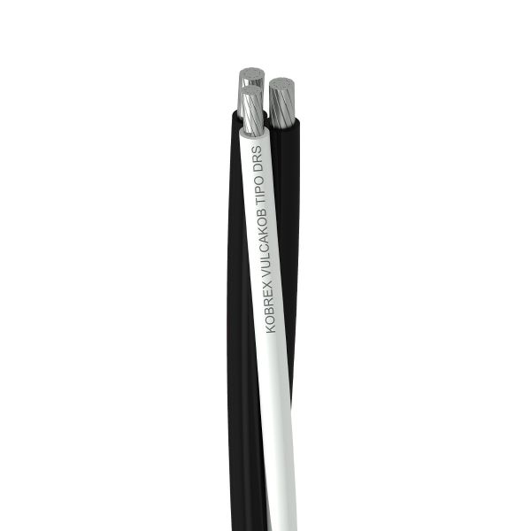Cable XLP para distribución subterránea, cuádruplex, negro, carrete de 500 mts. XLP3X1/0+1X2AL600 Kobrex