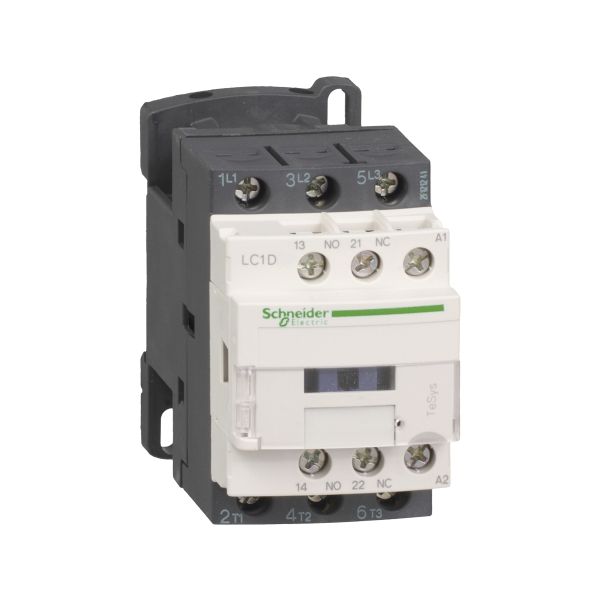 Contactor Magnético, 12A, 3P, 110V CA, LC1D12F7 Schneider Electric