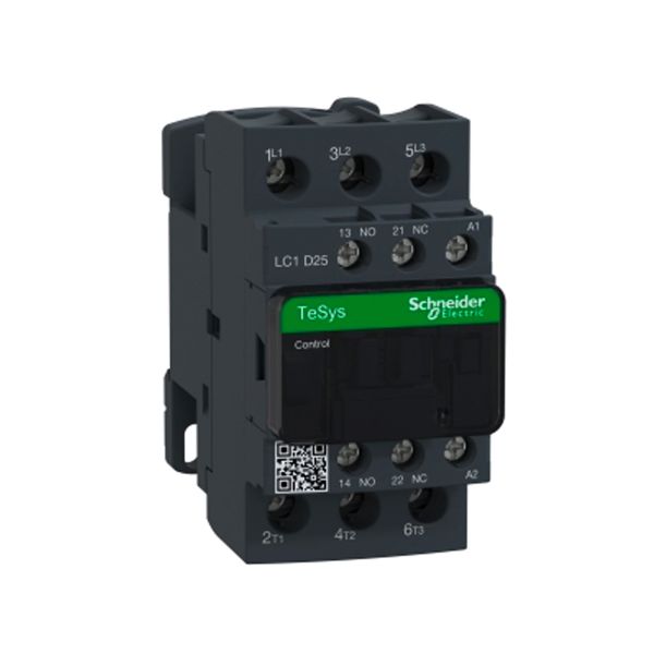 Contactor magnético, 25 A, 3 polos, 220 C. LC1D25M7 Schneider Electric