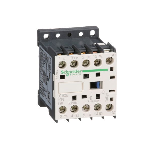 Minicontactor Magnético, 9A, 3 Polos, 110V, LC1K0910F7 Schneider Electirc