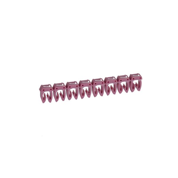 Etiqueta CAB 3 para cableado de 0.5 a 1.5 mm², número 7, violeta. 038217 Legrand
