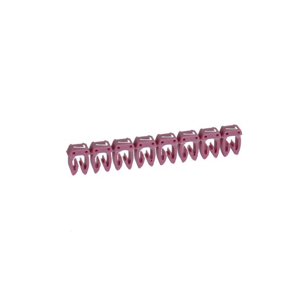 Etiqueta CAB 3 para cableado de 4 a 6 mm², número 7, violeta. 038237 Legrand
