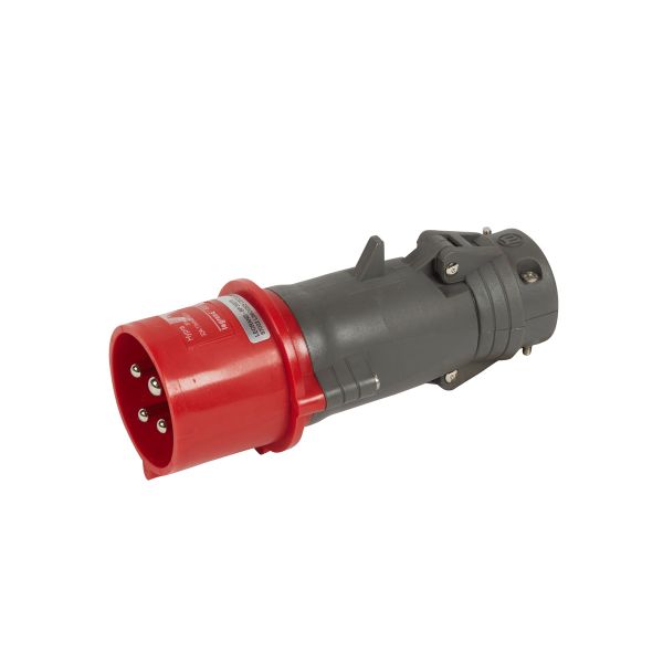 Clavija recta aerea, 3 polos + tierra, 440/460 V, 32 A. 052351 Legrand