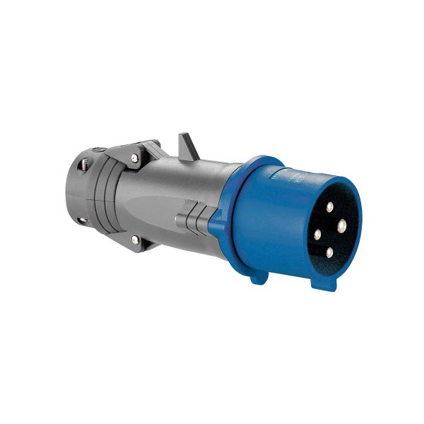 Clavija recta aerea, 3 polos + tierra, 200/250 V, 32 A. 052743 Legrand