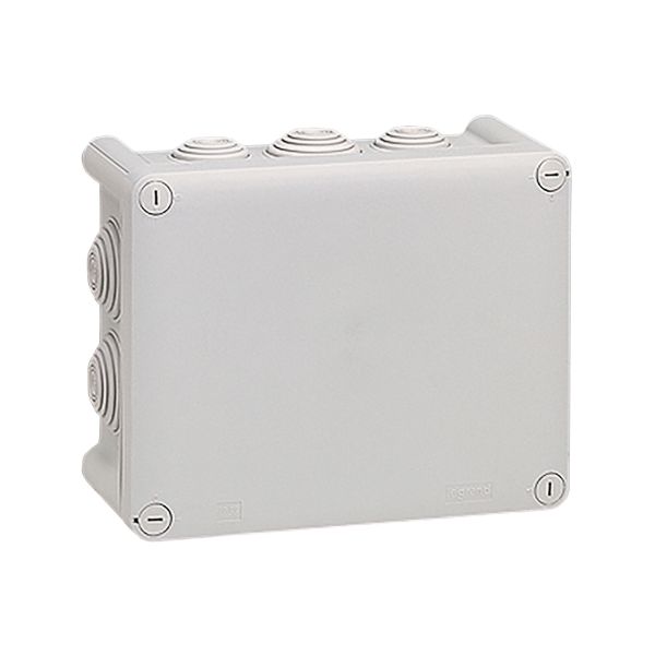Caja plexo, 180 x 140 x 86, 10 entradas. 092052 Legrand