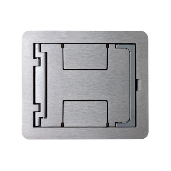 Tapa de aluminio colado, con pestañas. FPBTCAL Legrand