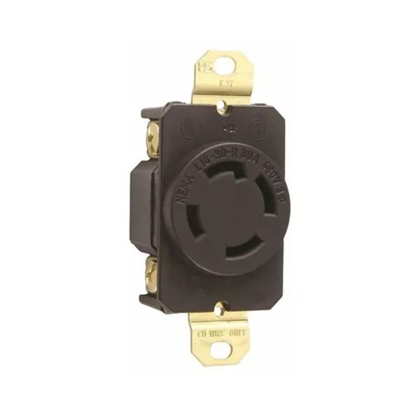 Receptáculo media vuelta, 3 polos, 30 A. L1630-R Legrand