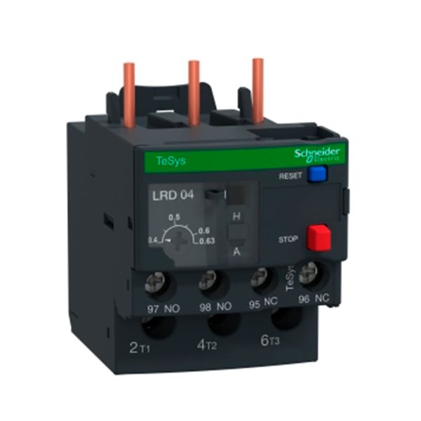Relevador sobrecarga 0.40 - 0.63 A. LRD04 Schneider Electric