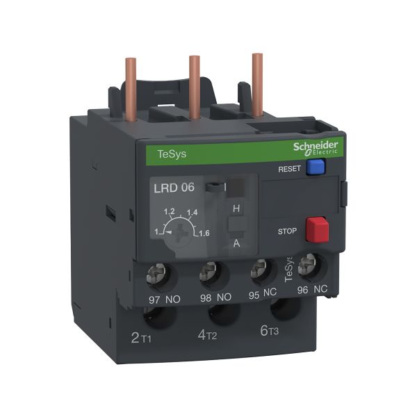 Relevador Sobrecarga 1 - 1.6 A LRD06 Schneider Electric