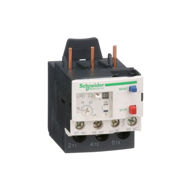 Relevador Sobrecarga 17 - 25A LRD22 Schneider Electric
