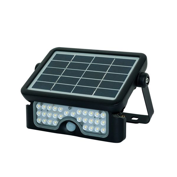 Lámpara solar con sensor de movimiento, 5W. LEXSF6B40-US Luceco