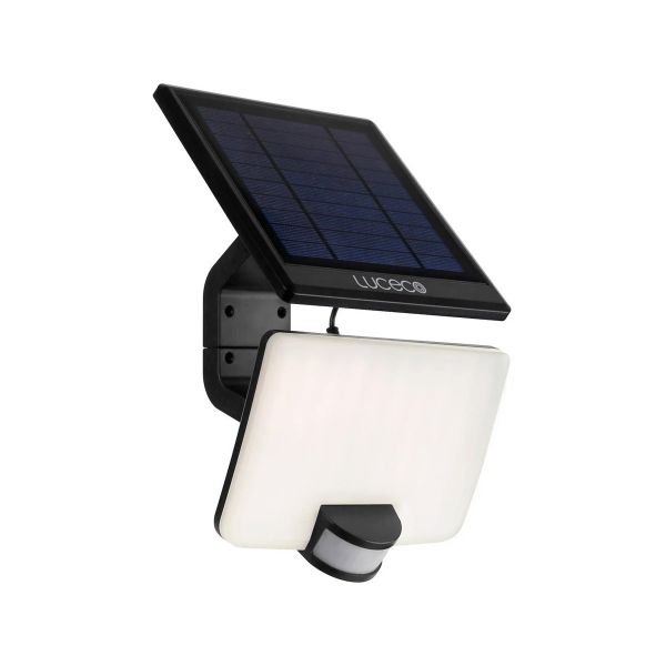 Reflector solar LED con sensor PIR ajustable, 8 W, 4000 K. LEXSF8B40-MX Luceco