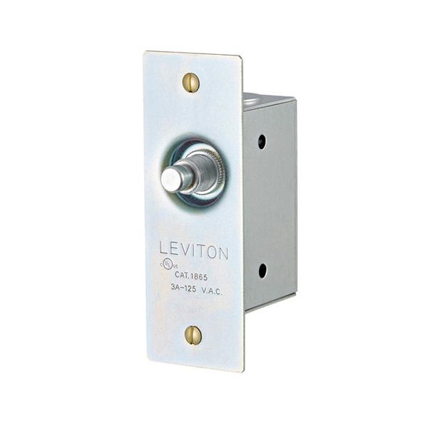 Apagador de montaje a puerta, 3 A ,125 V. 01865-000 Leviton