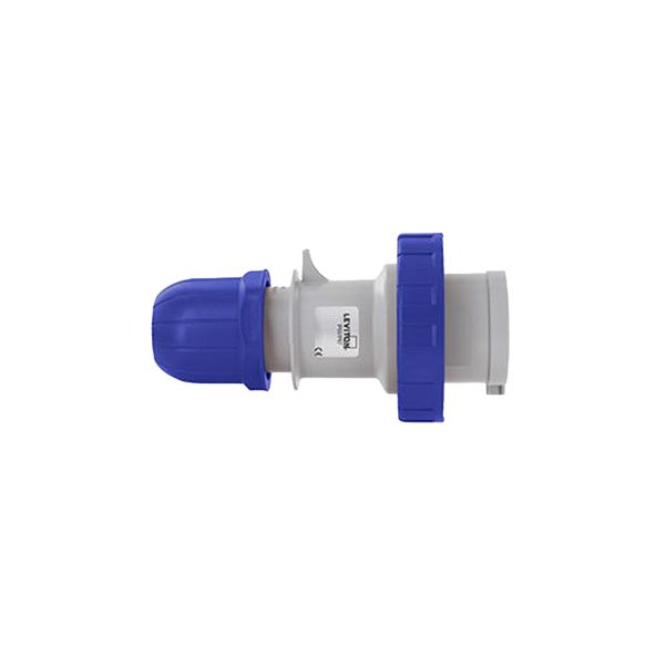 Clavija pin & sleeve, 32 A, 3 polos + tierra. 0W332-0P9 Leviton