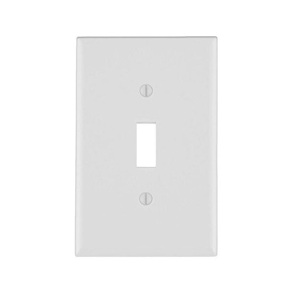 Placa para interuptor de palanca, blanco. 88001-000 Leviton