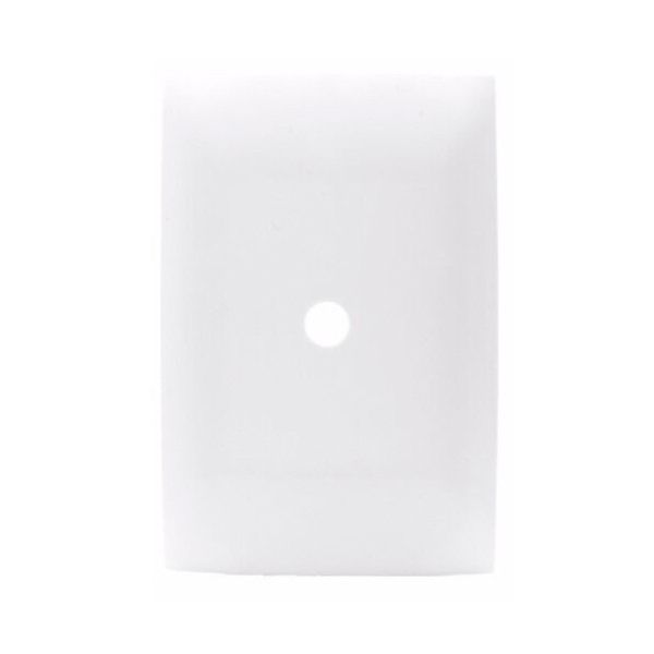 Placa pasacable, blanco. CC0-0PLAP-00W Leviton