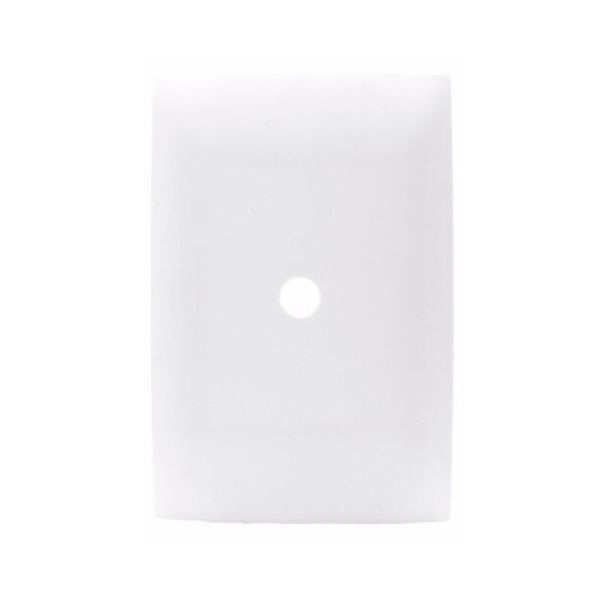 Placa pasacable, blanco. CI0-0PLAP-BLA Leviton