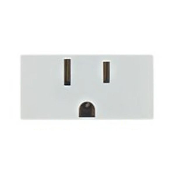 Contacto sencillo, 2 polos, blanco. CI0-TRTCT-BLA Leviton