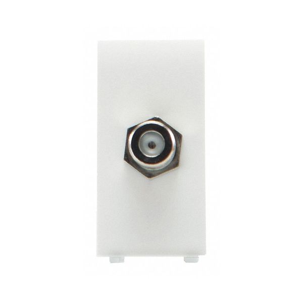 Módulo coaxial para TV, blanco. CI0-TVCAB-BLA Leviton